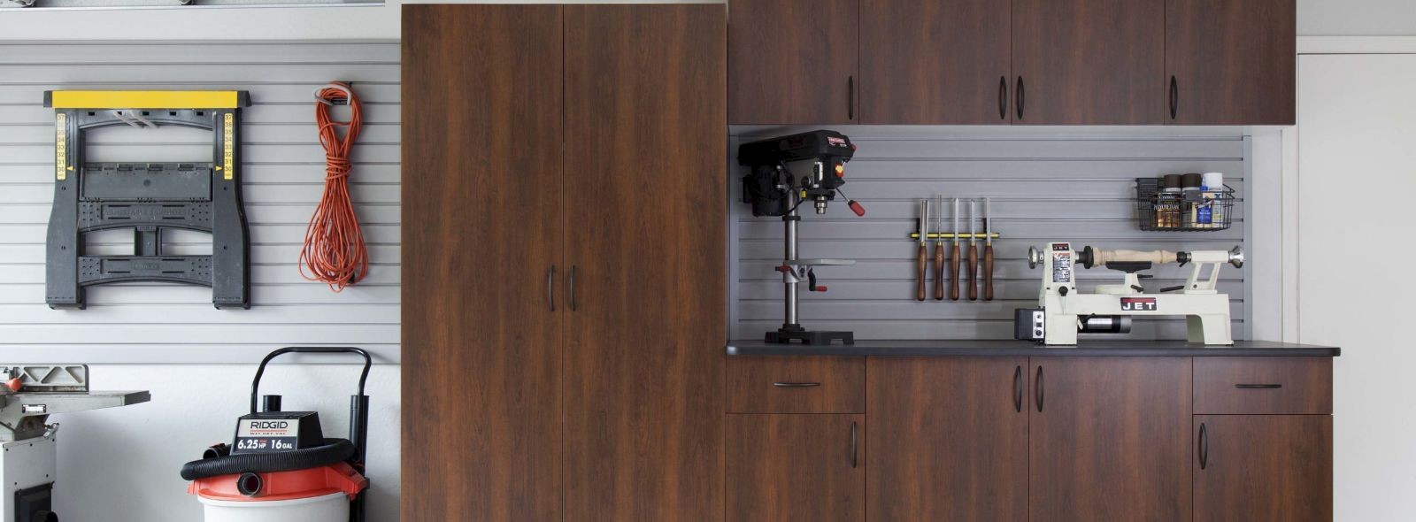 Coco Finish Garage Cabinets