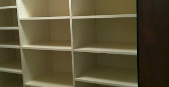 Garage Shelving Installation