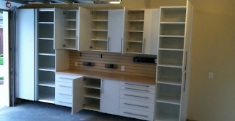 Custom Garage Cabinets Installation