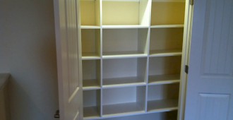 Storage Closet Installation
