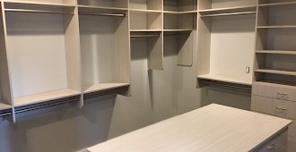Closet Island and Shelves