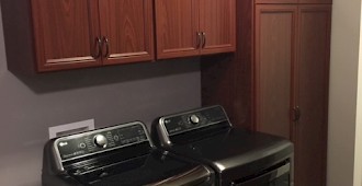 Custom Laundry Room Storage