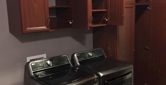 Custom Laundry Room Storage