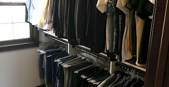 Double Hang Closet Storage