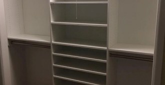 Reach In Custom Closet System