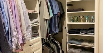 Master Walk In Closet System