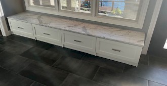 Window Storage Bench